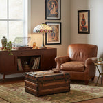 Load image into Gallery viewer, TF Hutchinson Art-Glass Tiffany Style Table Lamp – Handcrafted Design for Home and Office