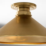 Load image into Gallery viewer, Aurenza Contemporary Flush Mount – Elegant Metal Light for Living Room