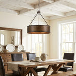 Afbeelding laden in galerijweergave, Velara Industrieel Trommelkap Hanglamp – Industrieel Stijl Hanglamp voor Keuken en Eetkamer U04