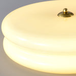 Charger l'image dans la visionneuse de la galerie, Plafonnier Courbé Doux Opalix – Lampe de Plafond Décorative Inspirée Art Déco pour Espaces Intérieurs N08