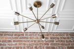 Load image into Gallery viewer, Mobilux Line Modern Chandelier - Mid Century Ceiling Light Fixture