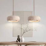Load image into Gallery viewer, Wabi Sabi Style Travertine Stone Pendant Light