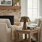 Load image into Gallery viewer, Lustrona Wembley Pleated Cordless Table Lamp Vintage-Inspired Accent Lighting for Living Room