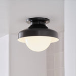 Load image into Gallery viewer, Hanton Minimalist Flush Mount Ceiling Light for Living Room & Hallway