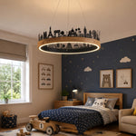 Cargar imagen en el visor de la Galería, Nordic Skyline Pendant Light