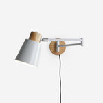 Load image into Gallery viewer, Collin Adjustable Plug In Wall Lamp