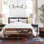 Load image into Gallery viewer, Rowan Timeless Iron Candle Design Chandelier - Industrial Interior Lighting For Bedroom