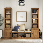 Load image into Gallery viewer, Ferrix Minimalistisch Iron Flush Mount Ceiling Light - Modern Outdoor Glass Ceiling Lamp