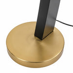 Bild in die Galerieansicht laden, AstraLoop Moderne Bogen-Stehlampe mit Stoffschirm – Elegantes Schlankes Gebogenes Metall-Design für Innenräume