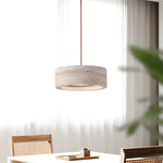 Load image into Gallery viewer, Wabi Sabi Style Travertine Stone Pendant Light