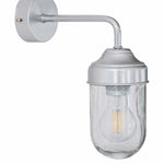 Załaduj obraz do przeglądarki galerii, Full product view of aluminum glass wall sconce