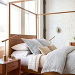 Load image into Gallery viewer, Moss Modern Linear Wood LED Table Lamp – Adjustable Swivel, USB Charging