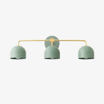 Load image into Gallery viewer, Metio Dome Farmhouse Vanity Wall Light Colorful Metal Sconce