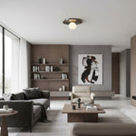 Afbeelding laden in galerijweergave, AuroraDisk Nordic LED-wandlamp - ronde plafond-/wandlamp