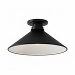 Load image into Gallery viewer, Aurenza Contemporary Flush Mount – Elegant Metal Light for Living Room