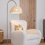 Load image into Gallery viewer, Olvara Natural Rattan Bubble Floor Lamp - Kids Room Lighting with Boho Charm