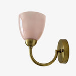 Load image into Gallery viewer, Mild Velin Wall Lamp – Brass and Frosted Glass Wall Sconce for Bedroom and Living Room