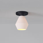 Load image into Gallery viewer, Merin Geometric Glass Modern Flush Mount for Hallway & Bedroom