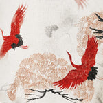 Cargar imagen en el visor de la Galería, Fabric shade crane pattern detail