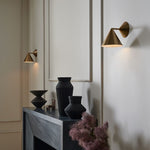 Load image into Gallery viewer, Brivana Angular Cone Mid-Century Wall Sconce for Hallway & Bedroom