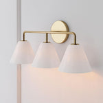 Load image into Gallery viewer, Conica Cone Wall Sconce - 1, 2, 3-Light Modern Glass Lighting
