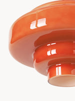 Afbeelding laden in galerijweergave, Koloro Millie glazen hanglamp - retrostijl met moderne elegantie