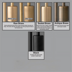 Load image into Gallery viewer, Metio Dual Cylinder Industrial Modern Wall Sconce for Living & Powder Room