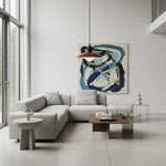 Charger l'image dans le visualiseur de la galerie, Lampe suspendue Macaron créative Lirra - Lampe en fer de style scandinave pour chambre et chambre d'enfants