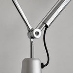 Charger l'image dans la visionneuse de la galerie, Lunavera Modern Capiz Shell or Fabric Shade Adjustable Arm Wall Lamp for Bedroom