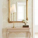 Load image into Gallery viewer, Serena Iron Table Lamp – Clean Lines and a Soft Linen Shade for Home Office or Bedside