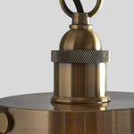 Afbeelding laden in galerijweergave, Novera Art Deco koepel verstelbare hoogte glazen kap hanglamp - Woonkamer