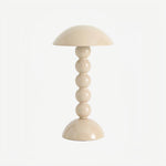 Cargar imagen en el visor de la galería, Lámpara de mesa LED Modo – Base apilada en forma de orbe con pantalla de hongo perfecta para sala de estar o dormitorio