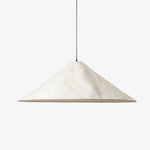 Cargar imagen en el visor de la galería, Lámpara colgante de lino plisado texturizado Zalen - Lámpara colgante de estilo tela neutra para dormitorio y sala de estar