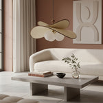 Afbeelding laden in galerijweergave, Orrise Zwevende Glazen Bol Hanglamp met Metalen Accenten - Moderne Minimalistische Verlichting voor Keuken en Eetkamers