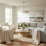 Afbeelding laden in galerijweergave, Tynora hanglamp - modern met metalen afwerkingen en glas