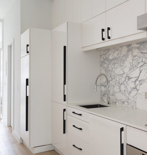 Slimline Cabinet Handles – Brushed Gold Drawer Pulls for Modern Style