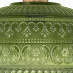 Load image into Gallery viewer, Ixionis Stained Engraved Pattern Glass Flush Mount Ceiling Light