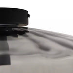 Afbeelding laden in galerijweergave, Cocytus Mid-Century Moderne Drum Watergolf Glas Plafondlamp