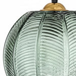 Load image into Gallery viewer, Aria Modern Ribbed Glass Ball Pendant Light