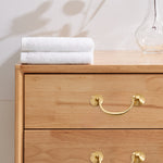 Load image into Gallery viewer, Ball Cream Style Brass Cabinet Pulls 3-3/4"cc With Modern Austere Elegant Style-Seendoor