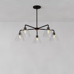 Afbeelding laden in galerijweergave, Conica sculpturale 5-licht kegel kroonluchter - moderne glazen verlichting voor thuis