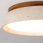 Cargar imagen en el visor de la Galería, Lámpara de Techo Redonda Torvella Disco Escultórico de Montaje Empotrado - Iluminación Natural Moderna para Dormitorio