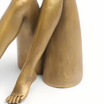 Afbeelding laden in galerijweergave, Kickra Moderne Designer Kandelaar met Gouden Poot-Geïnspireerde Basis U22