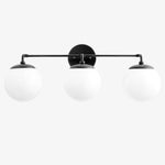 Load image into Gallery viewer, Glorica Glass Wall Sconce - Modern Vintage Vanity Light Fixture