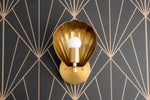 Load image into Gallery viewer, Ornato Luxe Deco Brass Wall Light - Multiple Finishes Available