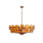 Load image into Gallery viewer, Lorenzo Overlapping Glass Discs – Vintage Lighting for Living Room