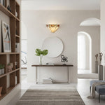 Afbeelding laden in galerijweergave, TF Nevada Ziggurat Wandlamp — Art Deco Glas-in-Lood Wandlamp voor Gangen & Woonkamers