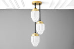 Load image into Gallery viewer, Tierlux Glass Pendant Light - Art Deco Globe Design