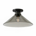 Load image into Gallery viewer, Aurenza Contemporary Flush Mount – Elegant Metal Light for Living Room