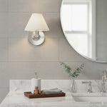 Load image into Gallery viewer, Roven Metal Wall Sconce – Sleek Metal Single or Triple Sconce for Vanity or Bathroom